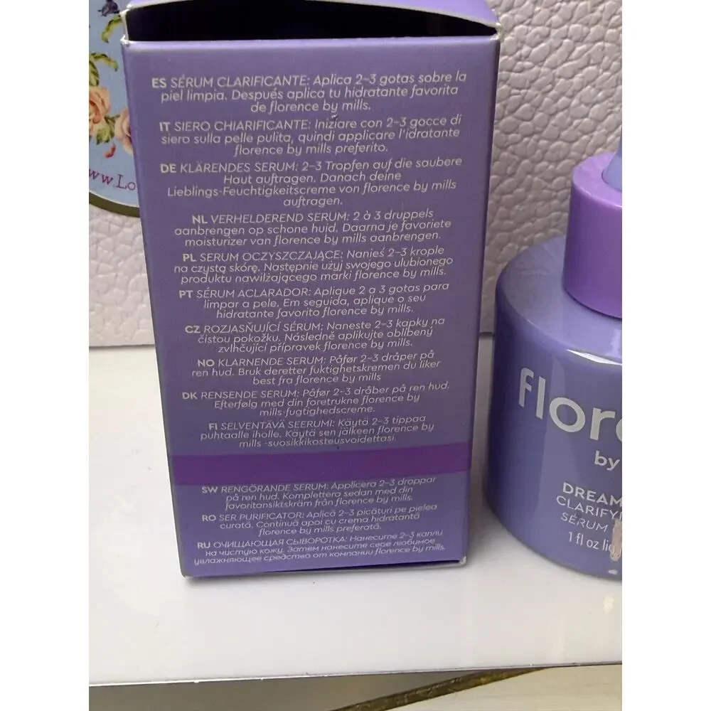 florence by mills Dreamy Drops Hydrating Serum 30 mL - NEW in box